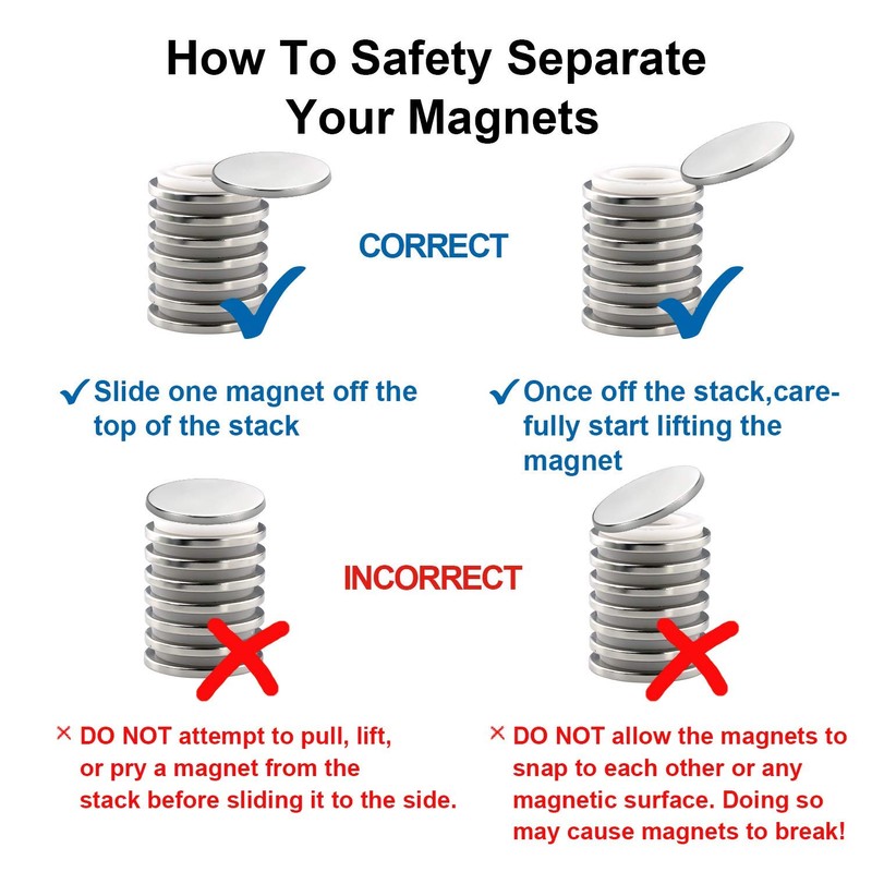 Magnets 5/16x1/16 Round Disc - Magnetic Circle Fastener Holder Space