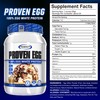 Gaspari Nutrition Proven Egg, 100% Egg White Protein, 25g Protein,