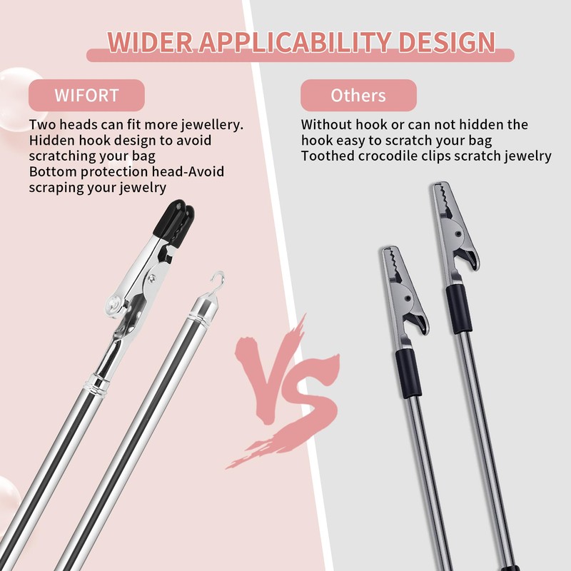 2 in 1 Bracelet Helper Tool Hook-WIFORT Metal Bracelet Helper