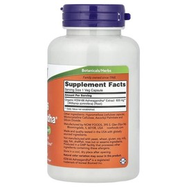 NOW Foods, KSM-66 Ashwagandha®, 600mg, Veggie Capsules 90 Tablets / NOW Foods (나우푸드), KSM-66 Ashwagandha®, 600mg, 베지 캡슐 90정