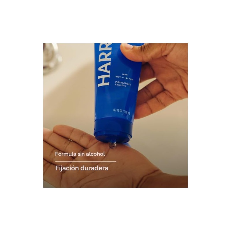 Harry's Gel de Modelado, Estructura Firme, Fijación Firme, Botella de