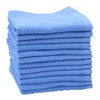 Car Wash Towel Set of 12 (Rag/Duster)] 100% Cotton, 13.4