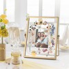 Relaxing Garden Gold Picture Frame Set - /w 68 Pcs