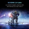 1FT Short HDMI Cable 5-Pack, Ultra HD 4K HDMI 2.0,