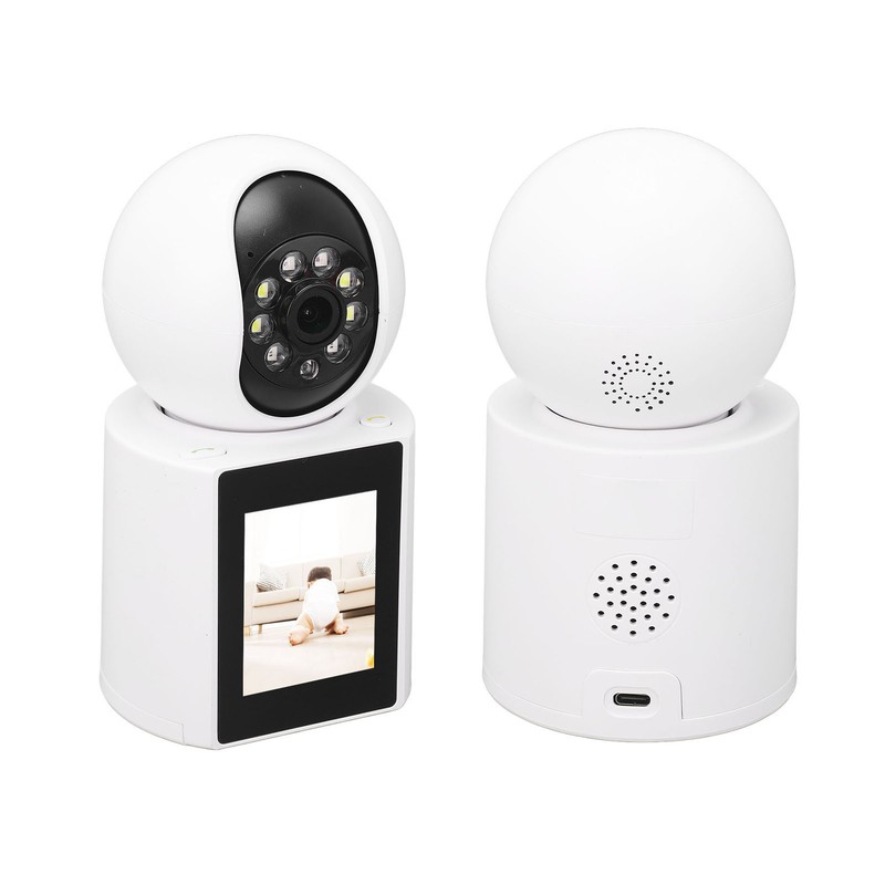 2.4in Screen WiFi Video Call Camera HD 360 Degrees Angle