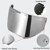 MXJ Gear Advant X Helmet Visor Face Shield for Advant