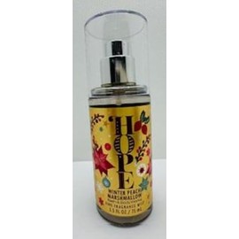 Hope Winter Peach Marshmallow Fine Fragrance Mini Travel Purse Size Mist Spray 2.5 Ounce