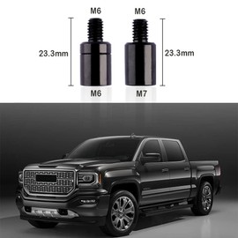 Turcee13 PCS Truck Antenna Adapter Accessories for Truck/Car Kit,11 Screws&2 Rubber Washers Replacement for Toyota,Jeep,Wrangler,Denali,Tantu,Douqi,Ford,GMC Antenna