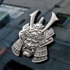 Xinaishan Car Emblem Metal 3D 3D Ghost Samurai Sticker Bike