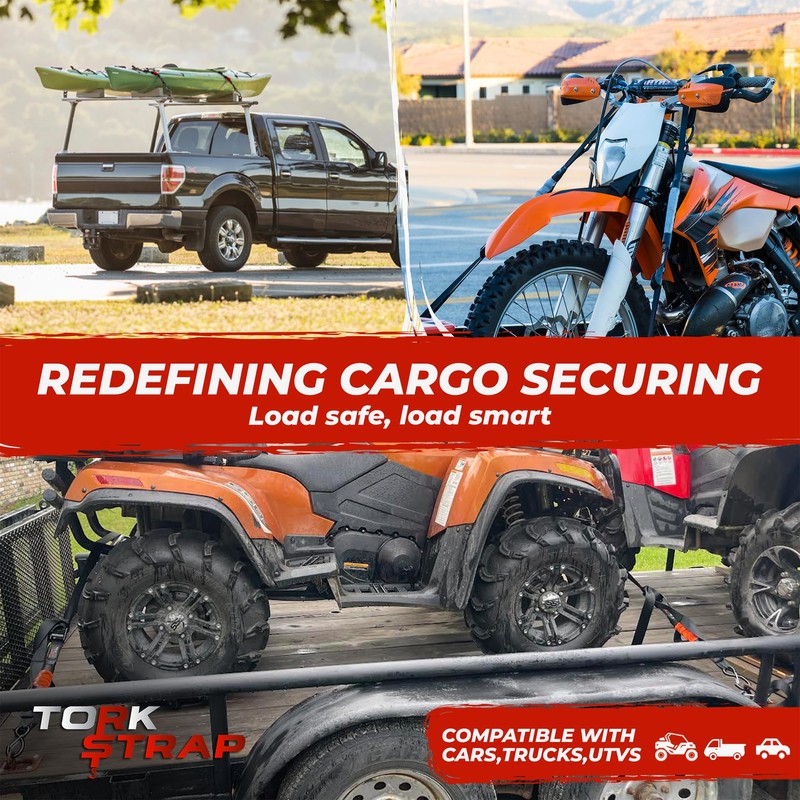 TorkStrap M500 Bundle | 14' x 1'' Spring Loaded Tie