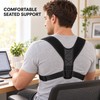 2 Pack Adjustable Unisex Posture Support Braces, Upper Back and