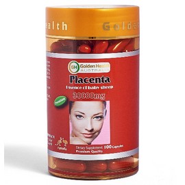 Golden Health Sheep Placenta 30000mg 100 Capsules