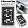 Integrated Pipe Threading Tool for 4-point / 6-point Water Distribution