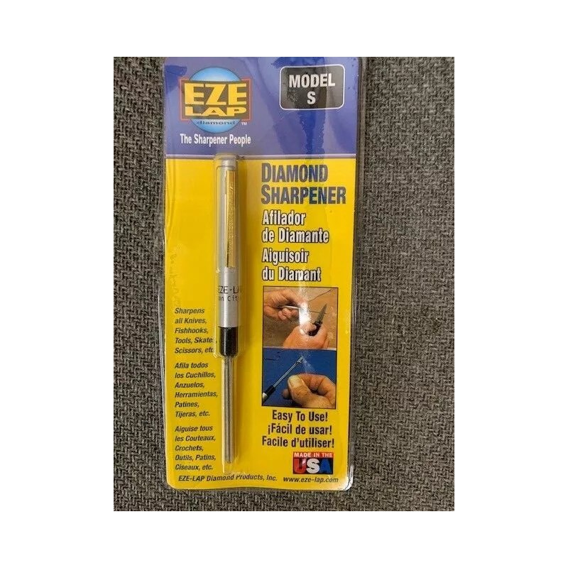 EZE-LAP Round Pocket Diamond Sharpener 2 1/4 Inch Diamond Model