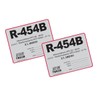 (2) Pack, R454B / R-454B # 78938 Color Coded Refrigerant