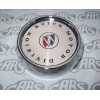 CARS 1971-1987 Buick Chrome Wheel Cap w/ Tri-Shield Plastic Emblem.