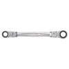 Tone HPRMFW-1214 Double Neck Swing Ratchet Glasses Wrench Double Sided