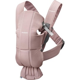 BabyBjörn Baby Carrier Mini Woven Dusky Pink