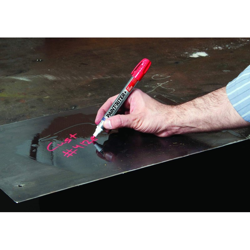 LACO Markal 96964 Proline HP Industrial Marker, Orange