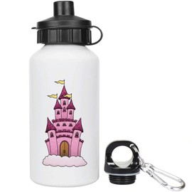 Azeeda 400ml 'Fantasy Princess Castle' Kids Reusable Water/Drinks Bottle (WT00082401)