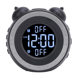 Alarm Clock with Bed Shaker, 3 Music Alarm Sounds, 3 Wake Up Mode, Vibrating Alarm Clock for Heavy Sleepers, Adults and Kids, Wake with a Shake Clocks for Hearing Impaired