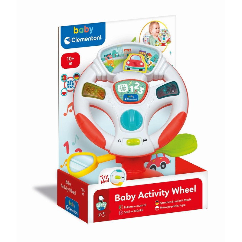 Clementoni Baby Clementoni Activity Steering Wheel