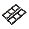 sourcing map 6pcs DIP IC Chip Socket Adaptor 2.54mm Pitch