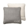Joop 754646 Cushion Cover Plain Double-Sided Silver Natural Cotton/Polyacrylic Dimensions: