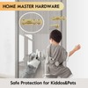 HOME MASTER HARDWARE 4 Pack Brass Plated Sliding Bolt Lock,3