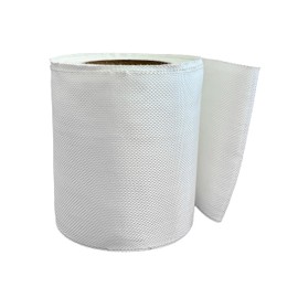 High-Strength Fiberglass Cloth Tape, 6 oz, 6" Wide x 50 Yards - Reinforcement, Waterproof, Heat & Fire Resistant E-Glass - Ideal for Seams, Corners, Repairs - Compatible with Epoxy, Polyester Resins