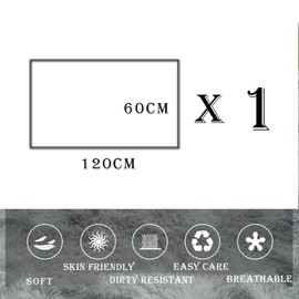 Washable Fluffy Rug, 60x120CM Extra Thick 3.0 cm Rectangular Rug Mat, Absorbent Non-Slip Carpet for Bedside, Sofa, Porch, Entrance. (Cherry Blossom Pink)