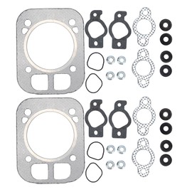 HIPA 2 Pack 24-841-04S Cylinder Head Gasket Kit for Kohler 24 841 04S, 24 841 03S, 24 041 37S, 24 041 32, 24 041 16 Kohler CH25 CH730 CH740 CV25 Engine Head Gasket Kit