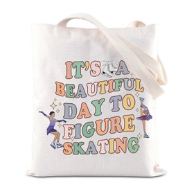 Skating Coach Gift Figure Skating Tote Bag Figure Skater Handbag Ice Skater Gift Skating Team Ice Skating Gift (Figure Skating T)