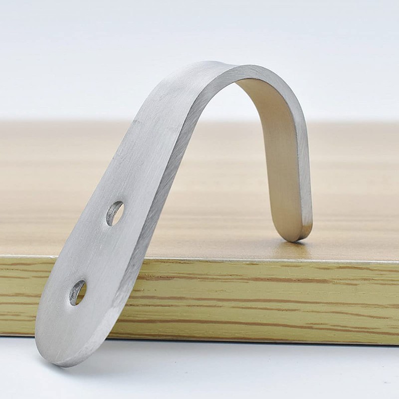 Beilala Coat Hooks Wall Mounted, 6 Pack Brushed Stainless Steel