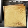 COLLBATH Foil Paper 100pcs Imitation Leaf Sheets Decorative Foil for