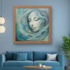 Wavy Lady Wall Art