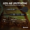 RUTHLESS | Tornado | Steel Tip Darts | 90% Tungsten
