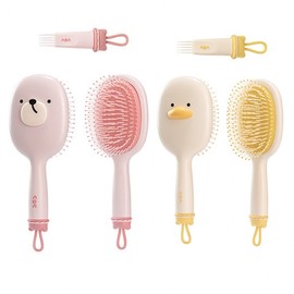 Air Cushion Hair Brush Cute Hair Comb Scalp Brush for Volume SW28005 Pink 2ea