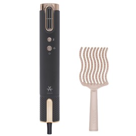 VenusiS World VDS-7100W Stick Dryer, Black/Gold, Lightweight, 15.2 oz (450 g), International Compatible, Equipped with Plasmion, BLDC Motor, Quick Drying, Memory Function, 4 Temperature Levels, 3 Air