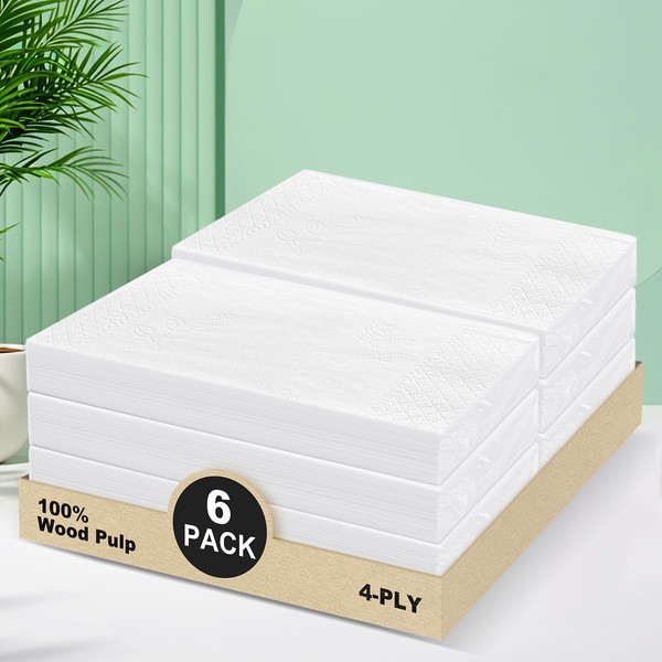 4-Ply Car Tissue Refills (720 Layers) - 6 Pack Travel