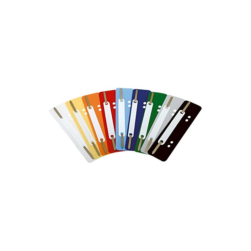 SOE 3173 Filing Strips Light Blue with Plastic Cover Strip