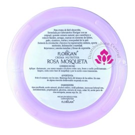 Crema Nutritiva Rosa Mosqueta Florigan 350g Facial Cuello Todo Tipo Piel