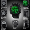 VDSOW Mens Sports Digital Watches - Outdoor Waterproof Sport Watch