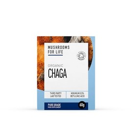Organic Chaga supplement - Mushroom Superfood Supplenmt - Mushroom Complex - Pure Grade Extracts, No Binders (60 grams (powder))
