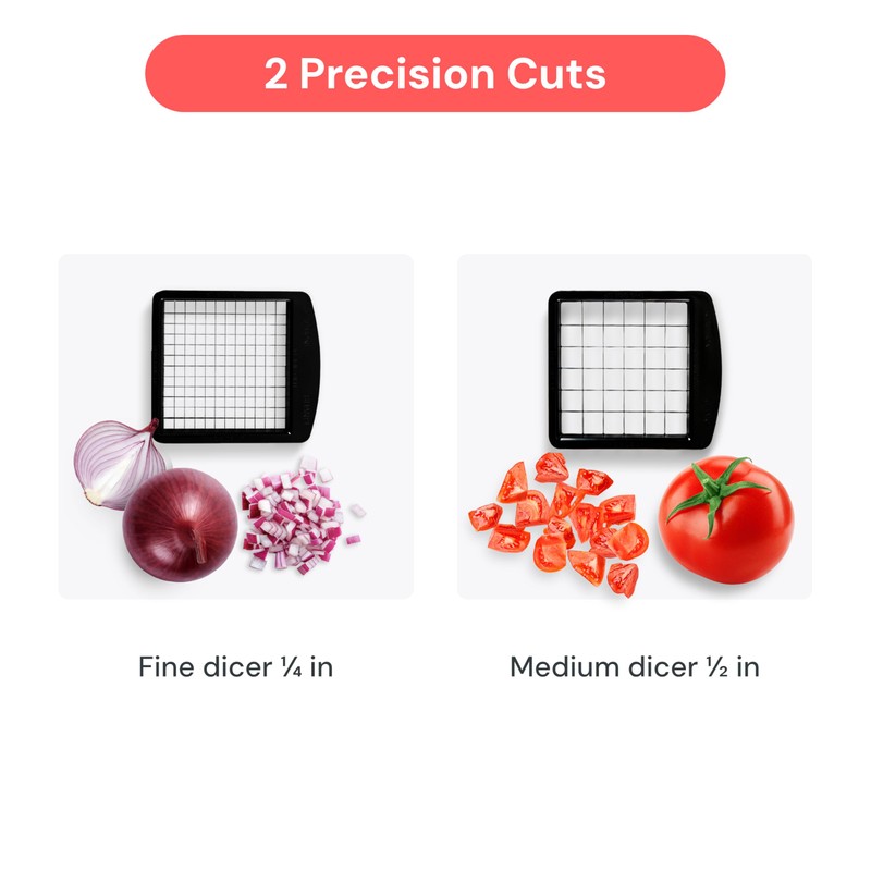 Fullstar The Original Pro Chopper - Vegetable Chopper and Spiralizer,