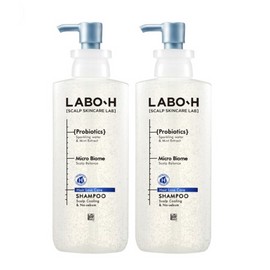 Amore Pacific LaboH Scalp Strengthening Clinic Cooling No Sebum Shampoo 400ml 2pcs / 라보에이치 두피강화 클리닉 쿨링 노세범 샴푸 400ml 2개