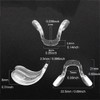 Eyeglass Saddle Bridge Clear Nose Pads Nose Piece Sunglasses Nose