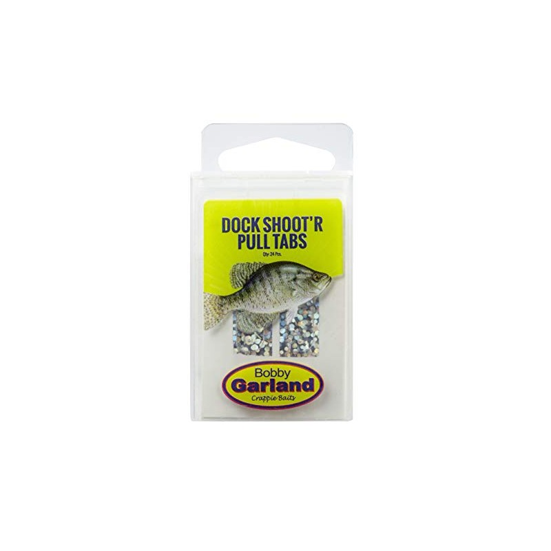 Bobby Garland Crappie Baits Dock Shooter Tab Holographic 7/8"