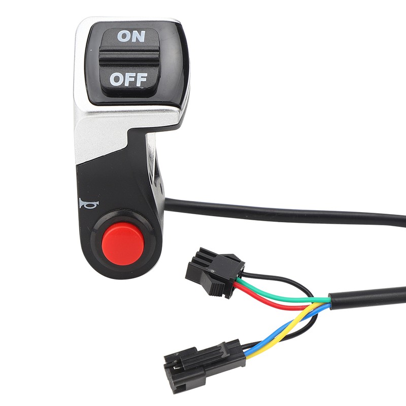 PVC Electric Mountain Bike Scooter 2 In 1 Horn Button