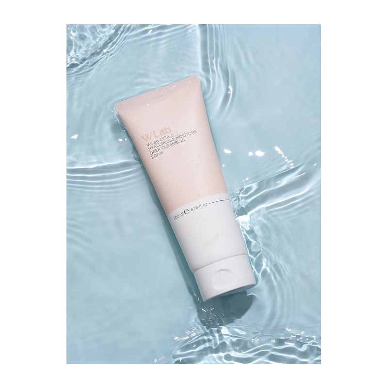 [2 SET] Cica C Hyaluronic Acid Moisture Cleansing Foam 200ml